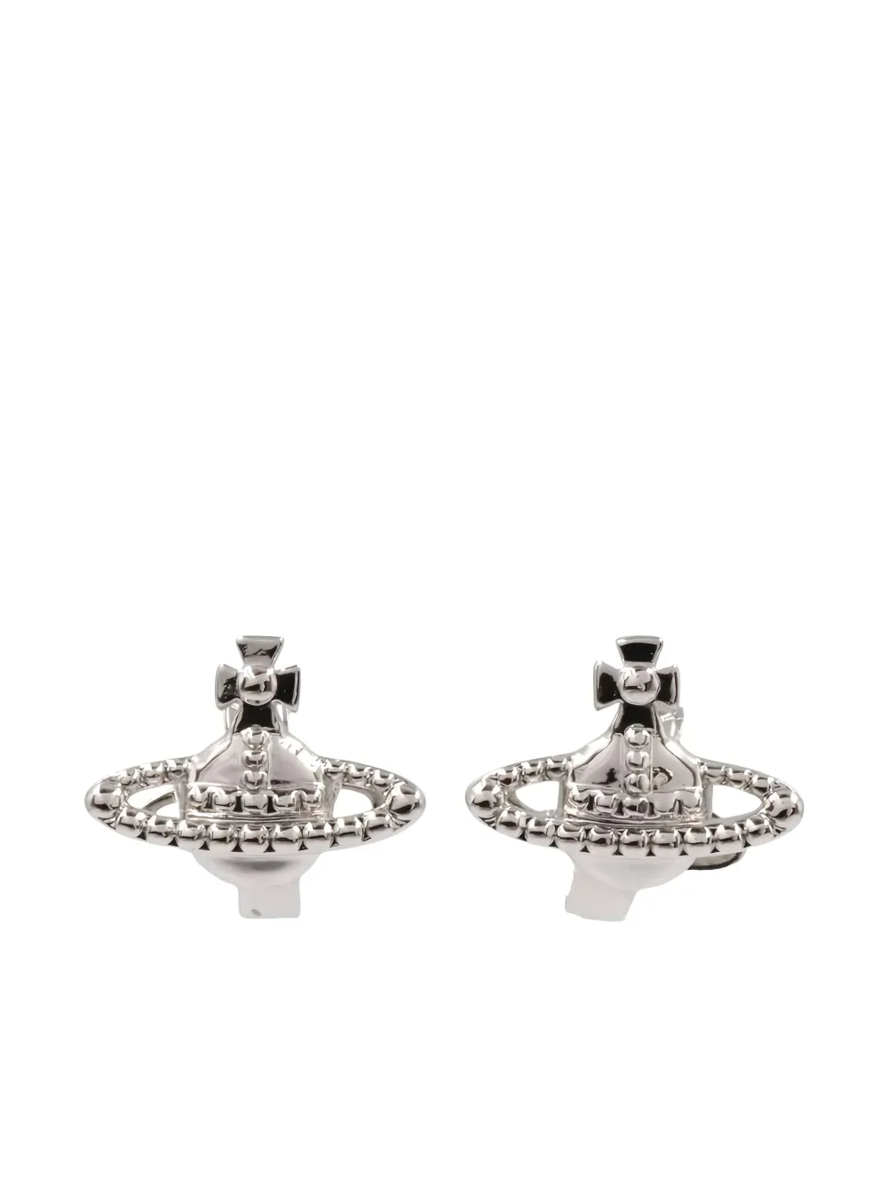 Vivienne Westwood Pre-Owned 2020s Orb stud earrings | Silver | Image 1