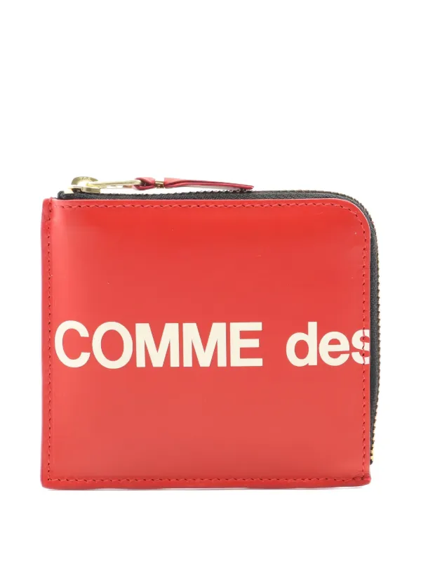 Comme Des Garçons Pre-Owned 2000s レザーコインケース | レッド