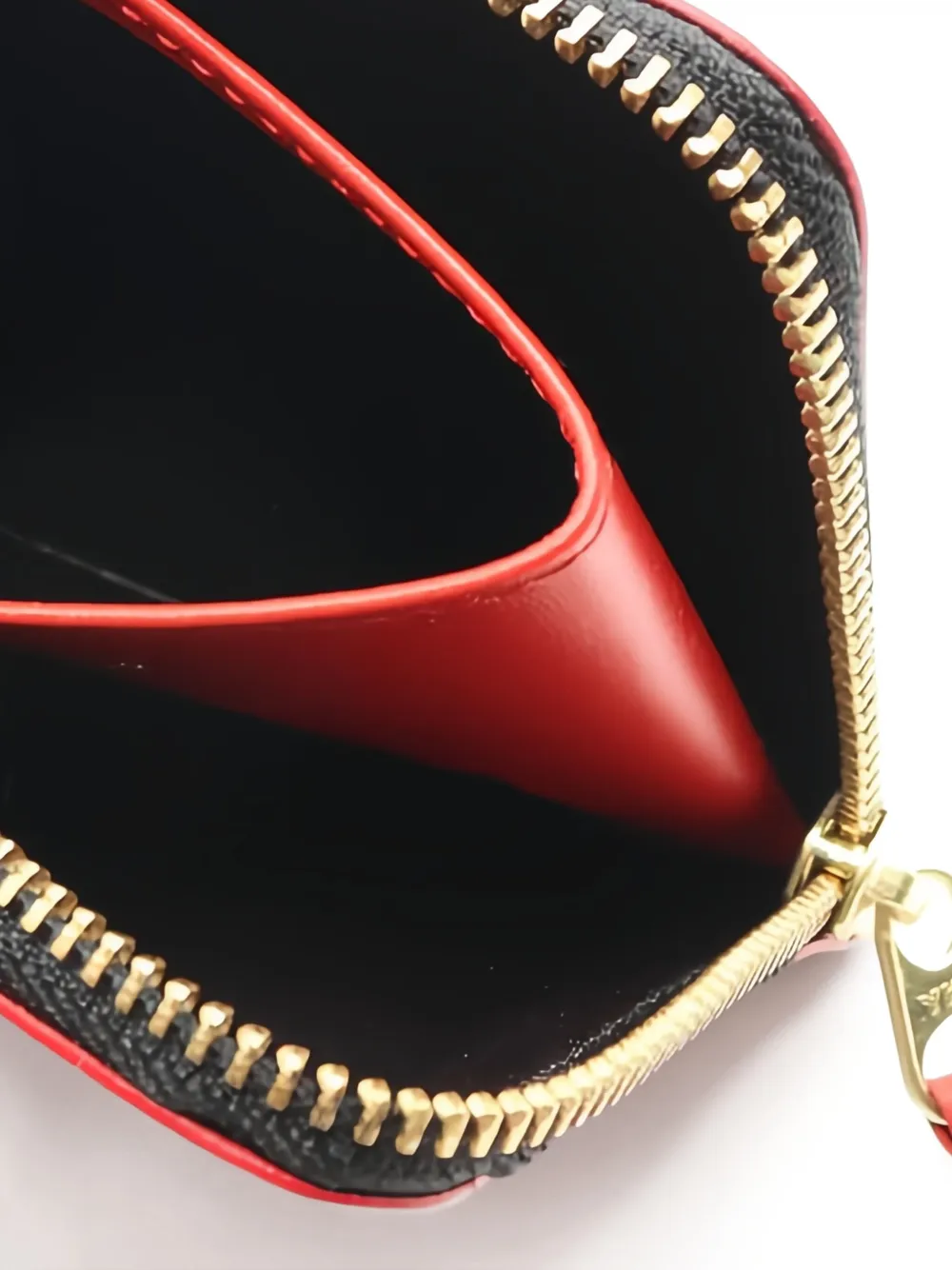 Comme Des Garçons Pre-Owned logo-print leather coin purse | Men | Image 2