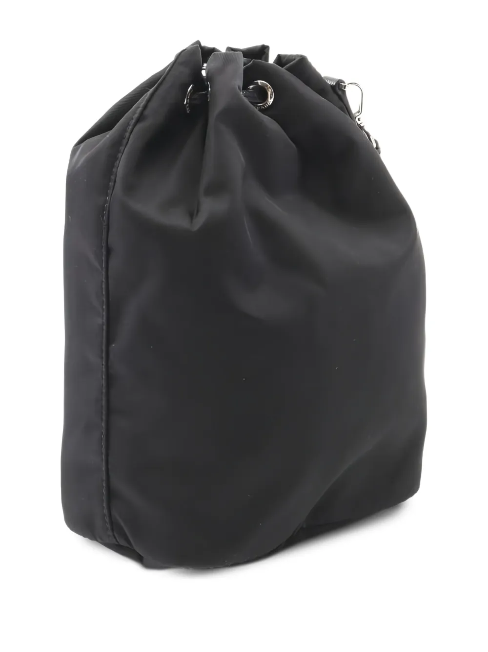 Prada Pre-Owned Vela triangle-logo bucket bag | Image 2