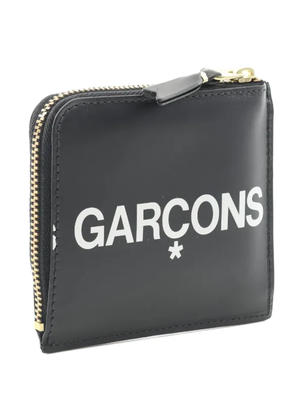 Comme Des Garçons logo-print Coin Purse Black FARFETCH IN