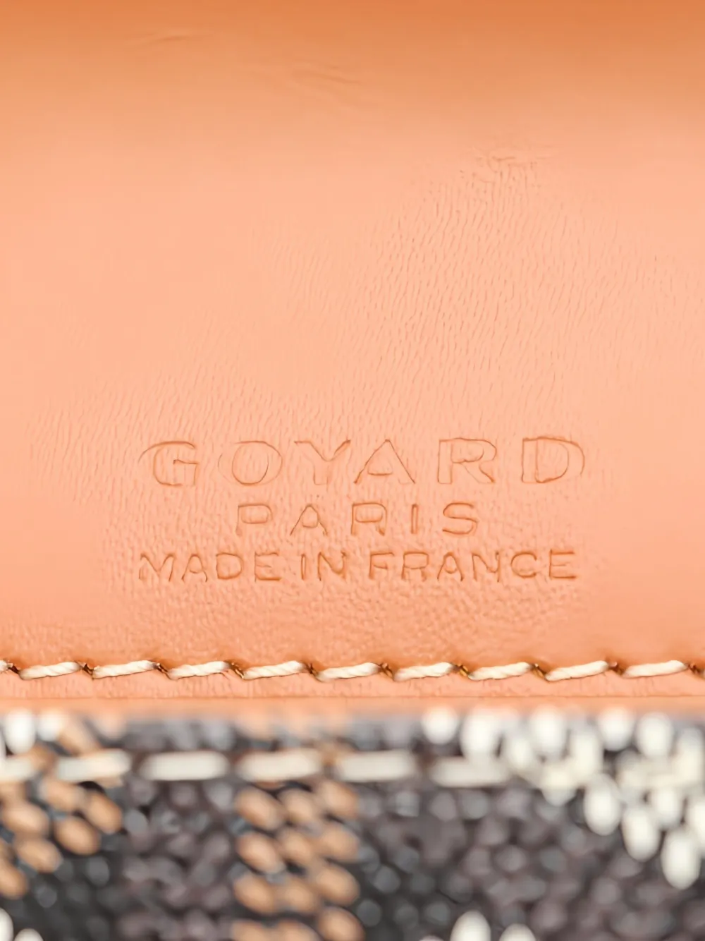Pre-owned Goyard Monte Carlo Pouch In Brown