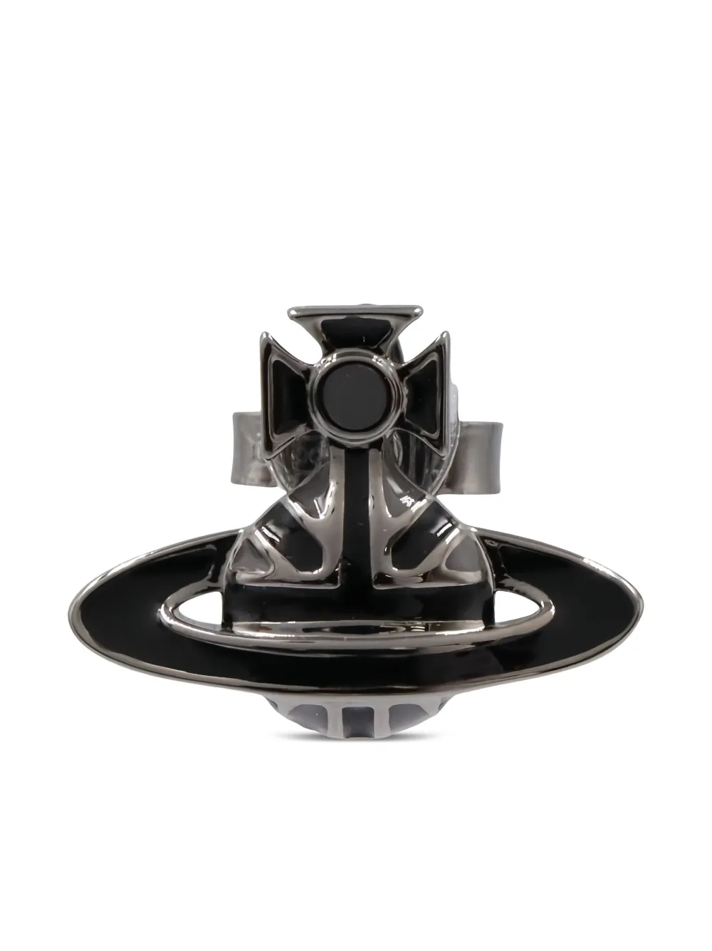 Vivienne Westwood Orb stud earring | Black | Image 1