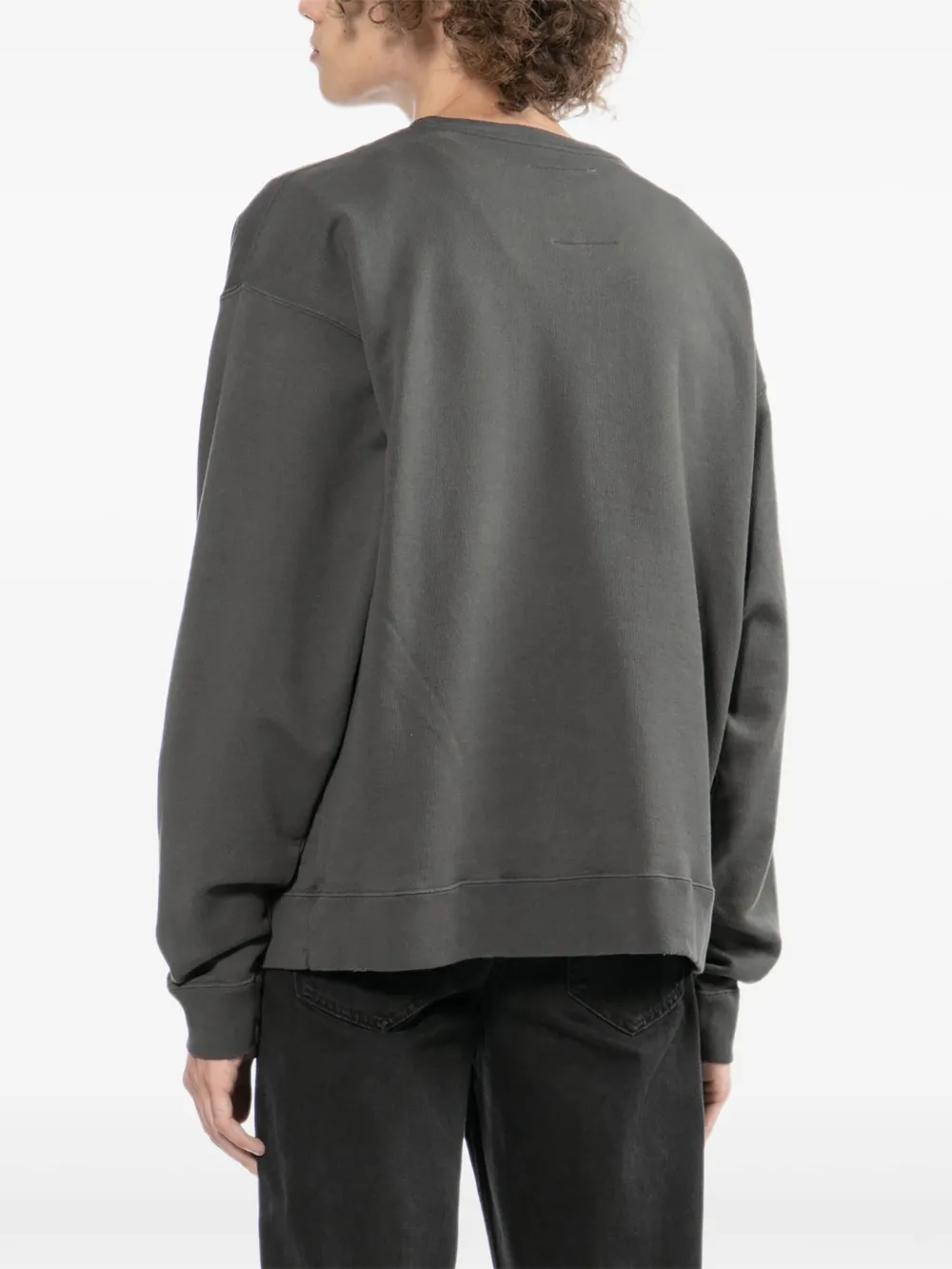 Maison MIHARA YASUHIRO Sweater met kattenprint Grijs