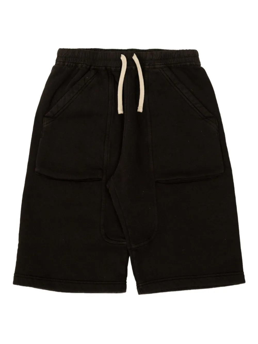 Rick Owens Kids Pods drawstring-waist shorts | Black | Image 1