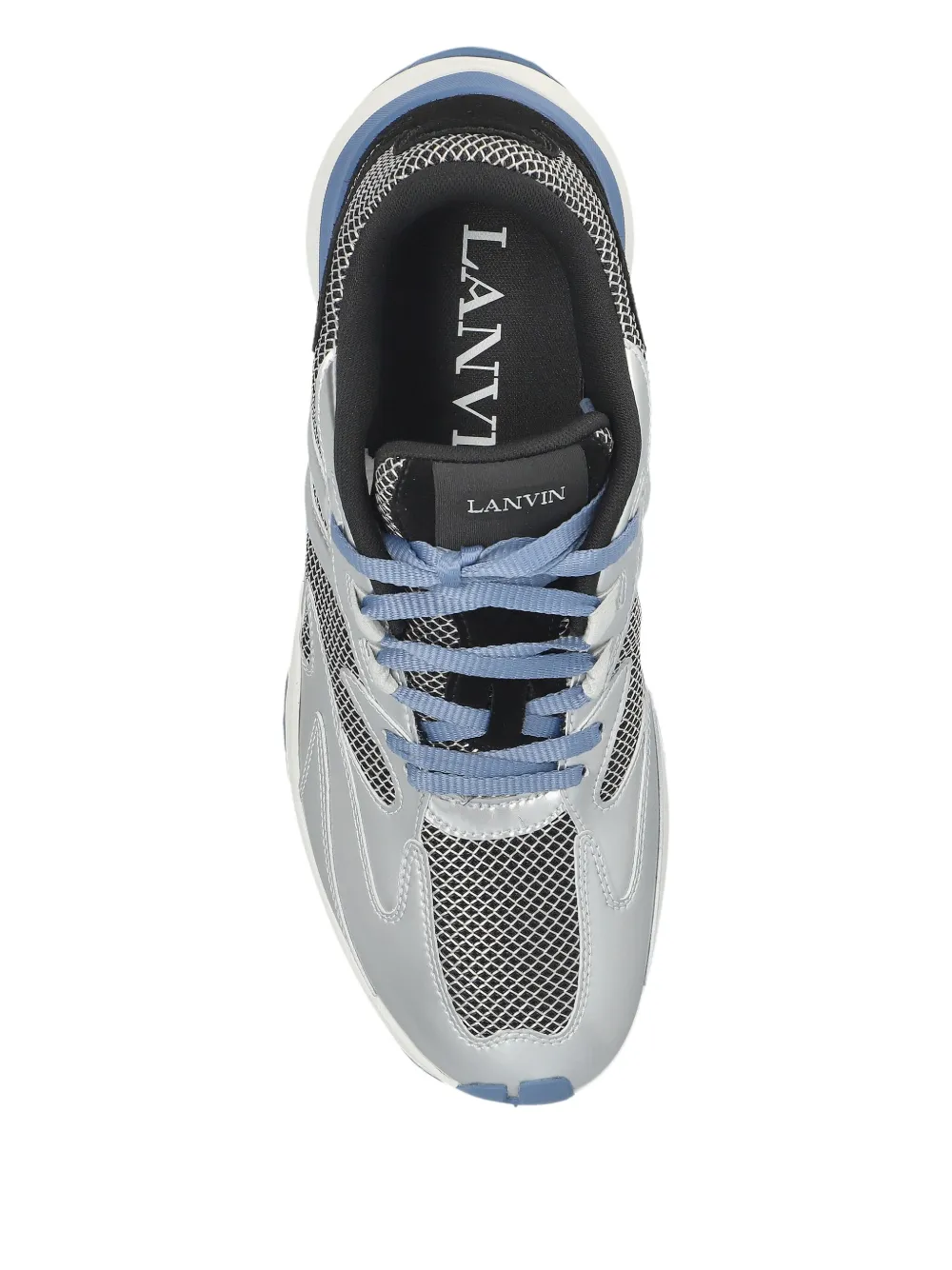 Lanvin Sneakers met mesh vlak Grijs