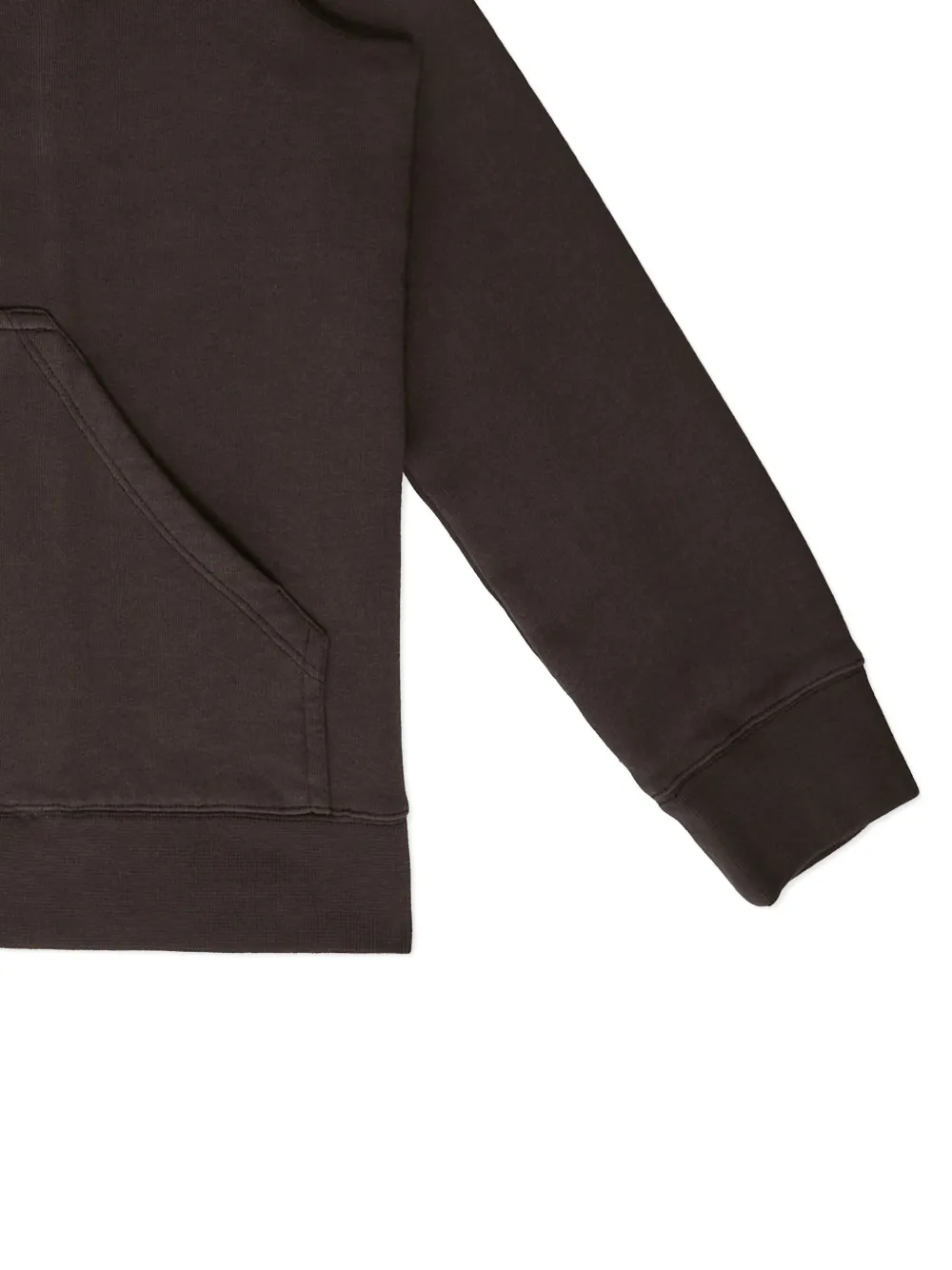 Rick Owens Kids Trui met capuchon en rits Bruin