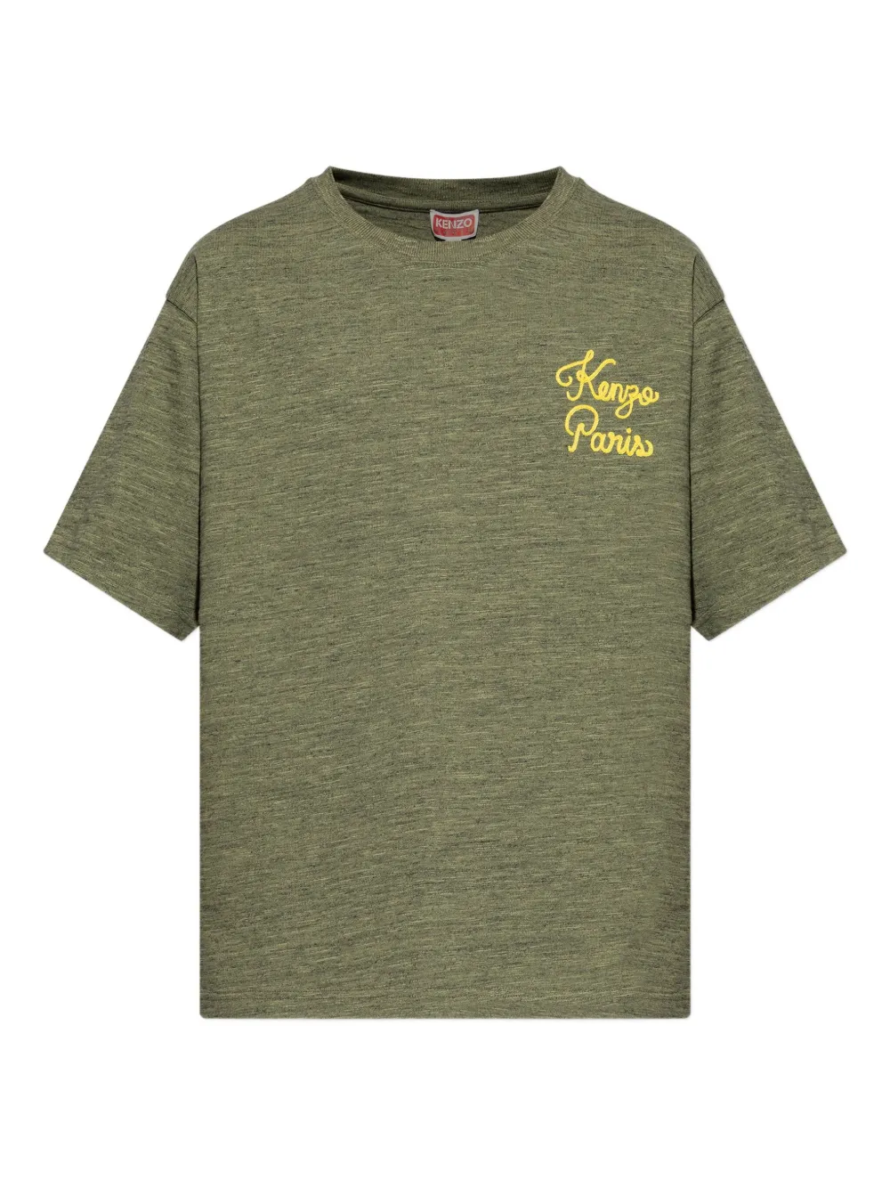 Kenzo playera con logo bordado | verde | Image 1