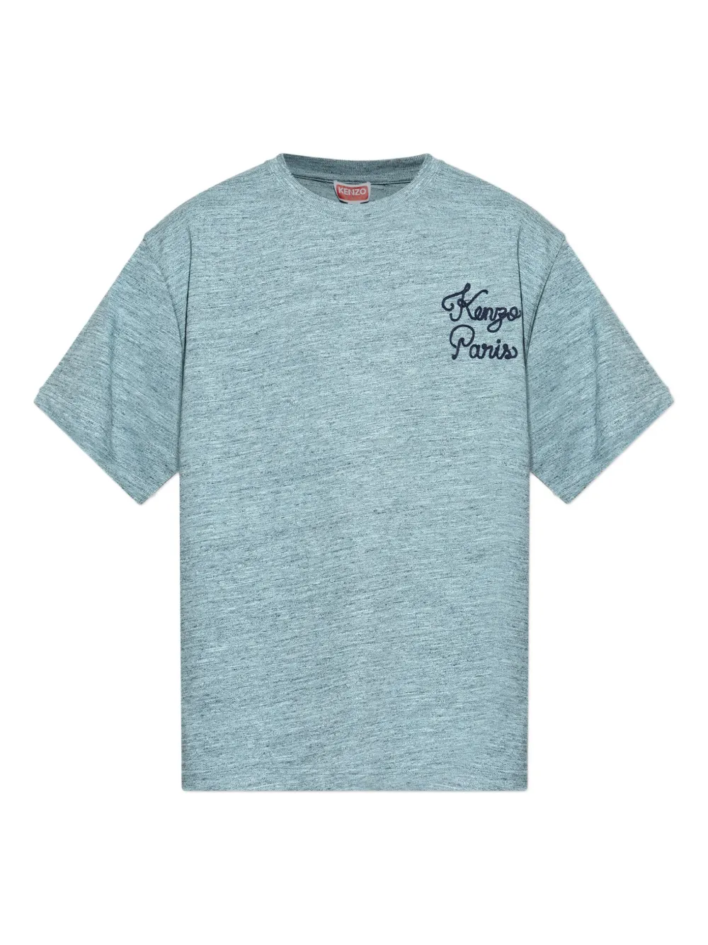 Kenzo playera con logo bordado | azul | Image 1