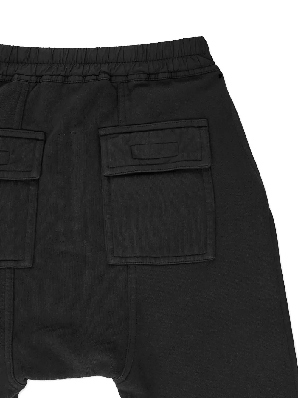 Rick Owens Drawstring Track Pants In Black