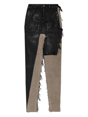 Rick Owens DRKSHDW ドローストリング スカート | ブラック | FARFETCH JP