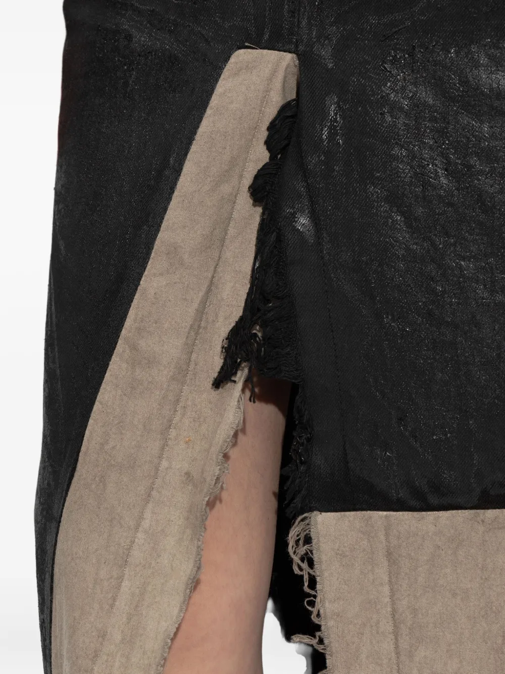 Rick Owens Concordians maxi-rok met vlakken Zwart