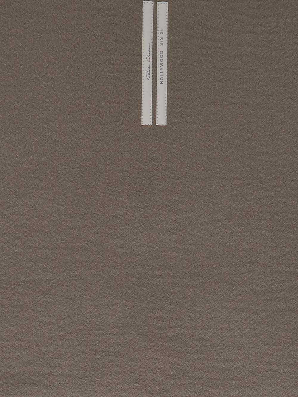 Rick Owens Kids Deken met logoplakkaat Bruin