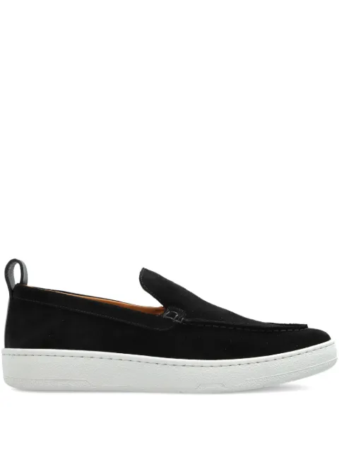 Lanvin topstitched pull-tab sneakers
