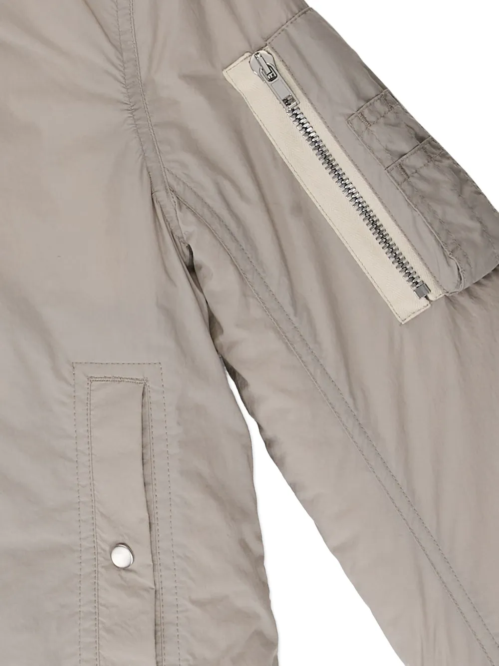 Rick Owens Kids Jack met rits Beige