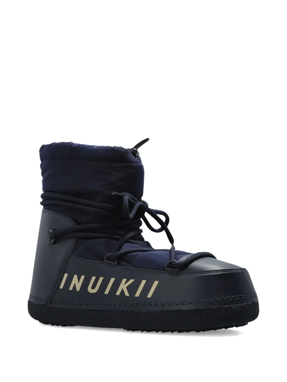 Inuikii Logo-lettering Snow Boot In Blue