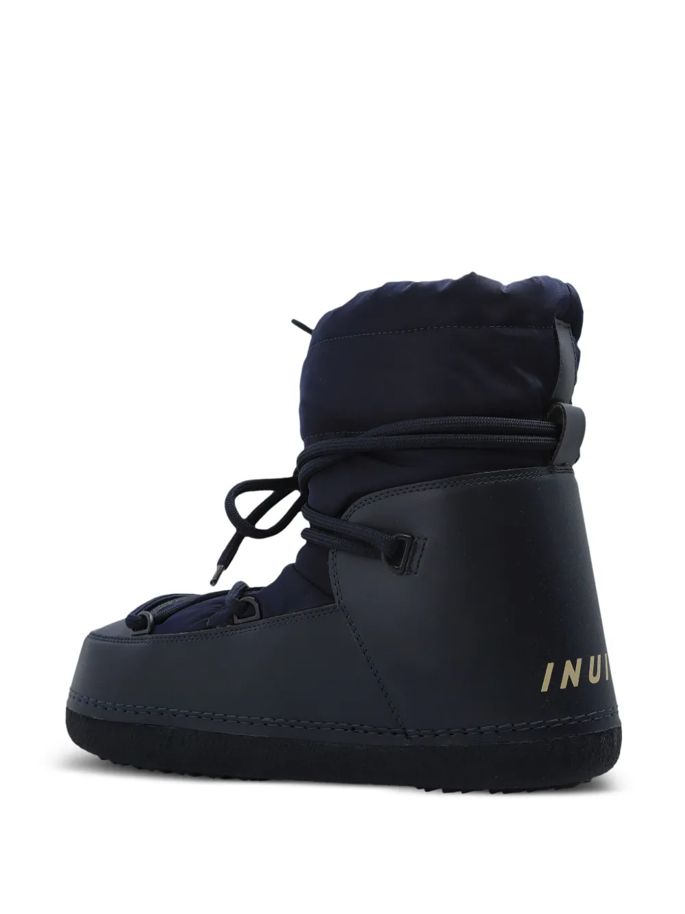 Inuikii Snowboots met logo Blauw