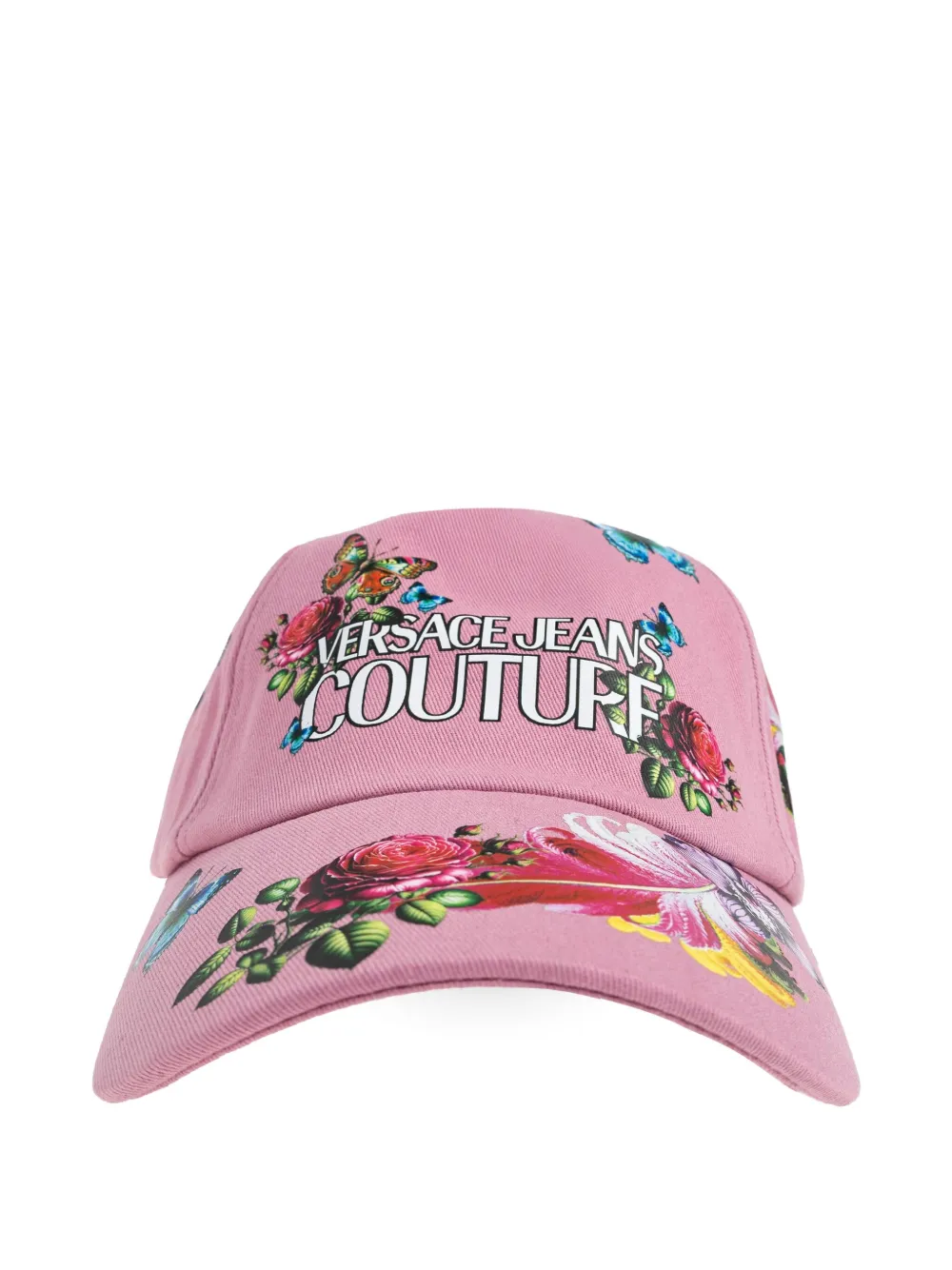 Versace Jeans Couture floral print cap | Pink | Image 1