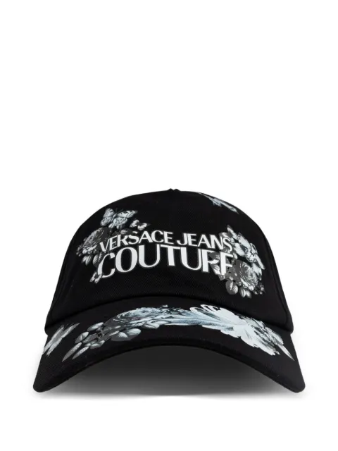 Versace Jeans Couture gorra con motivo floral