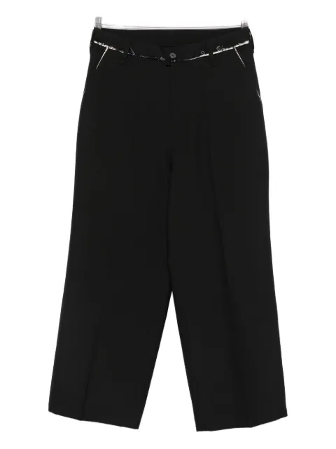 Camiel Fortgens distressed-effect tailored trousers
