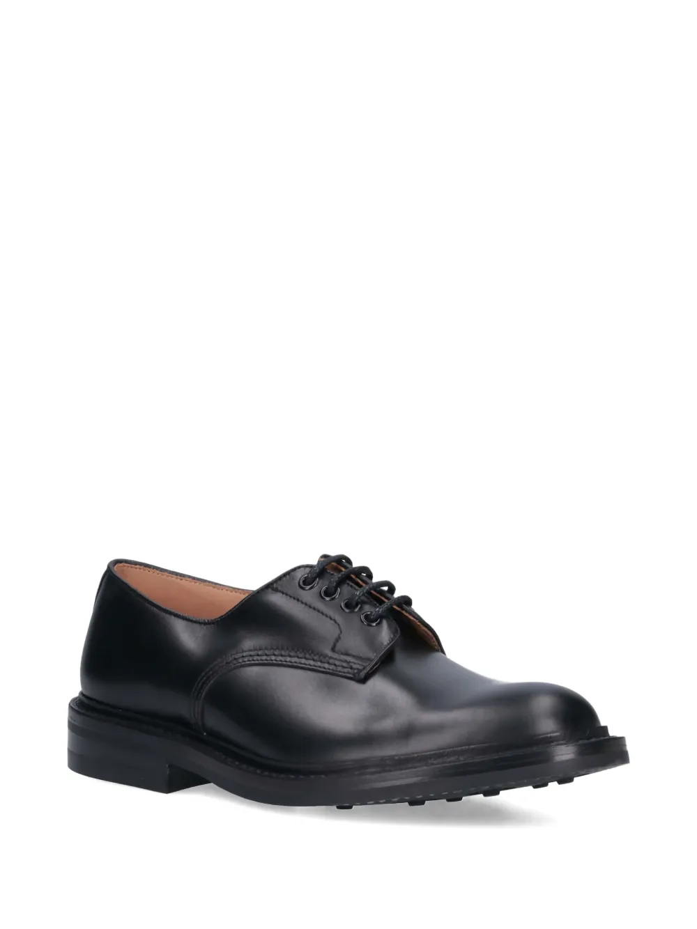 Tricker's Daniel lace-up derby shoes Zwart
