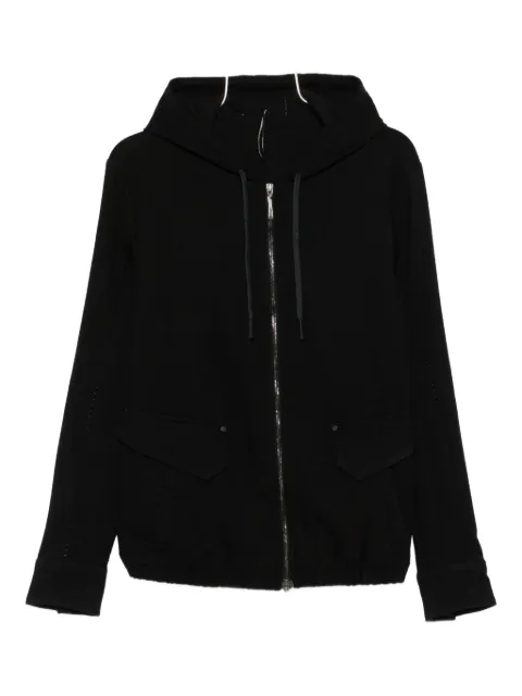 Masnada zip-up hooded jacket