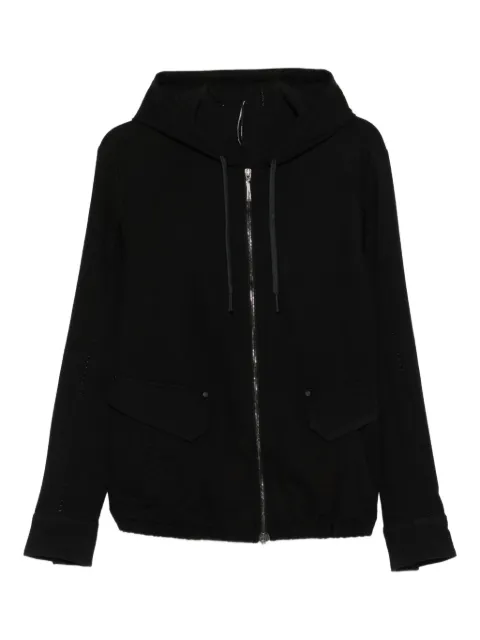 Masnada zip-up hooded jacket