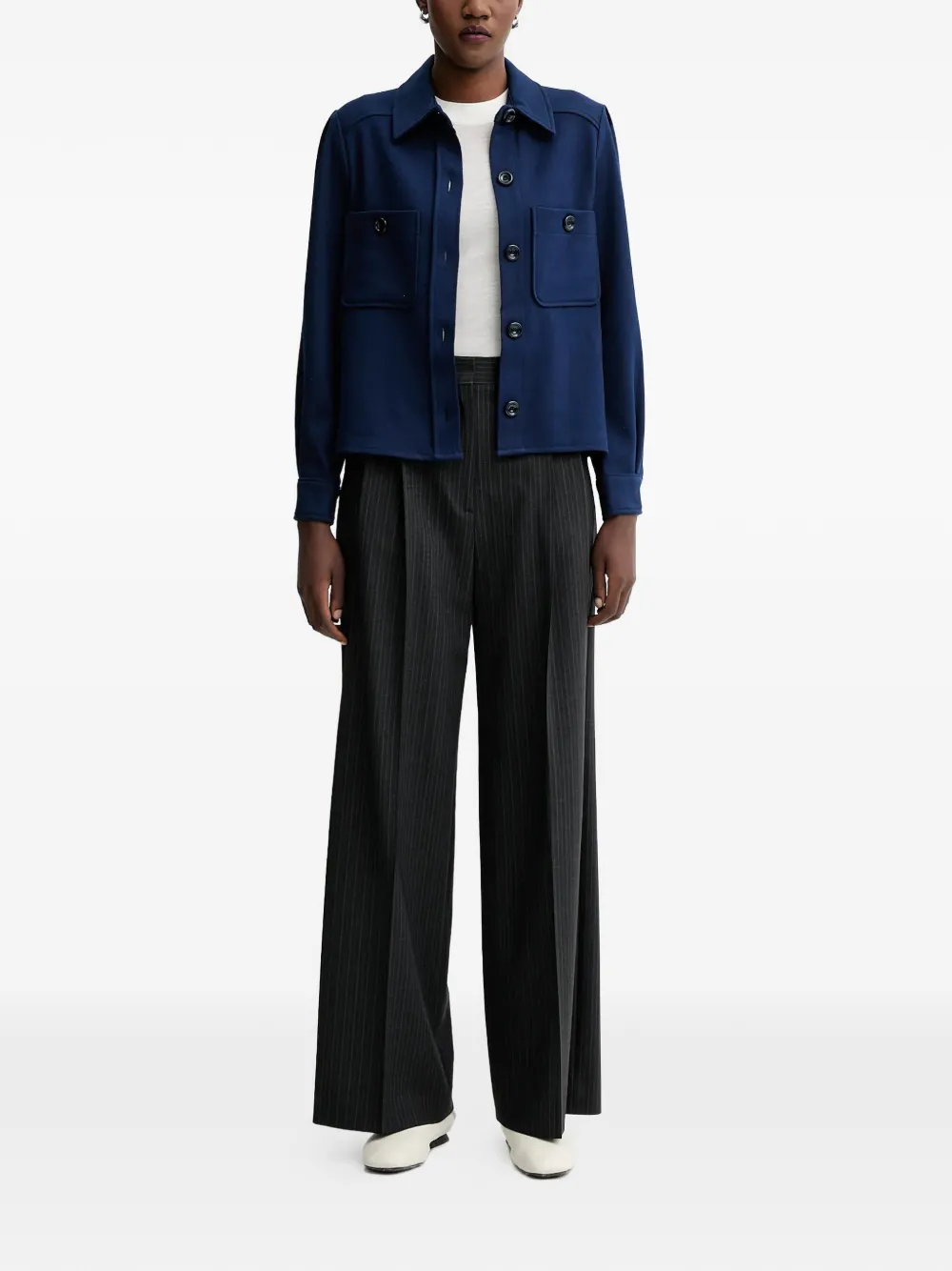 Sessùn long sleeve shirt - Blauw