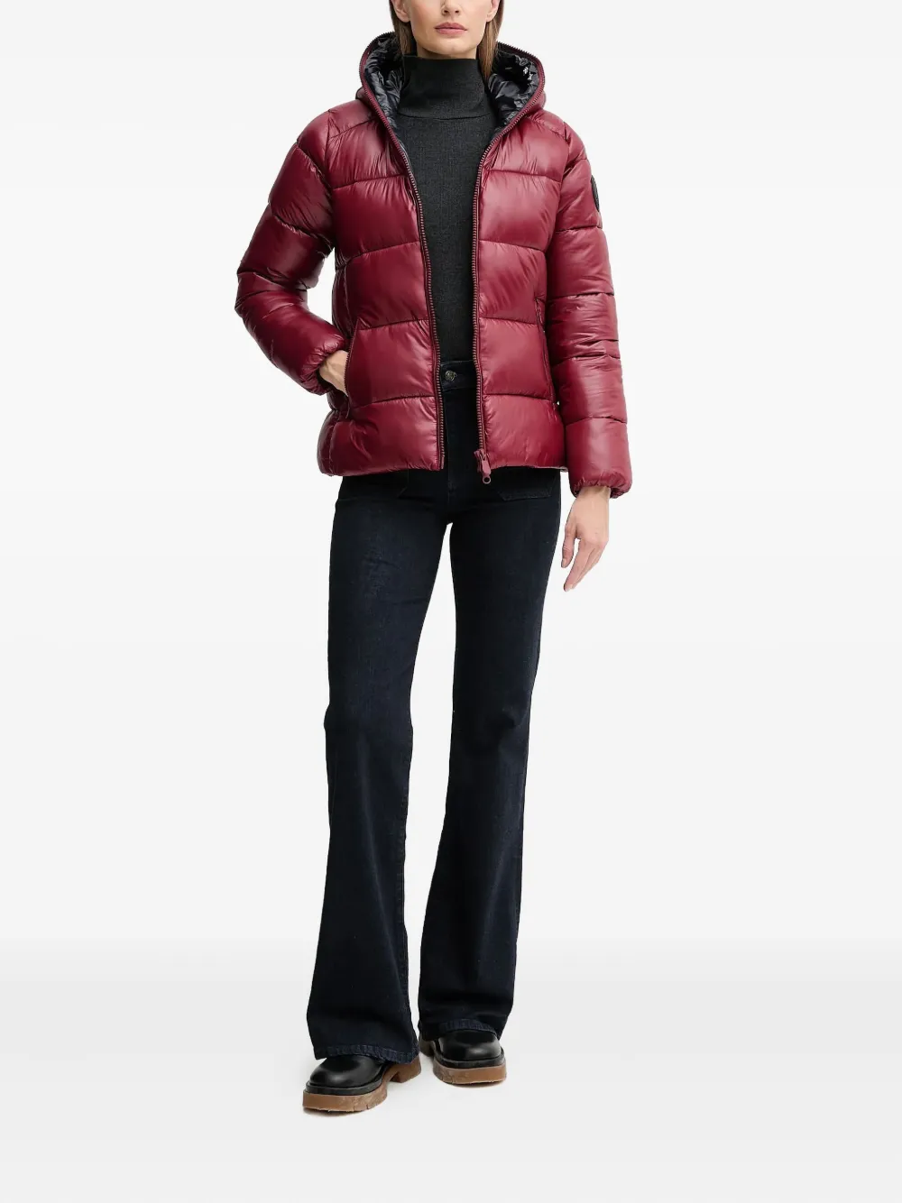 Save The Duck Lois hooded padded jacket | Down Jackets | Image 2