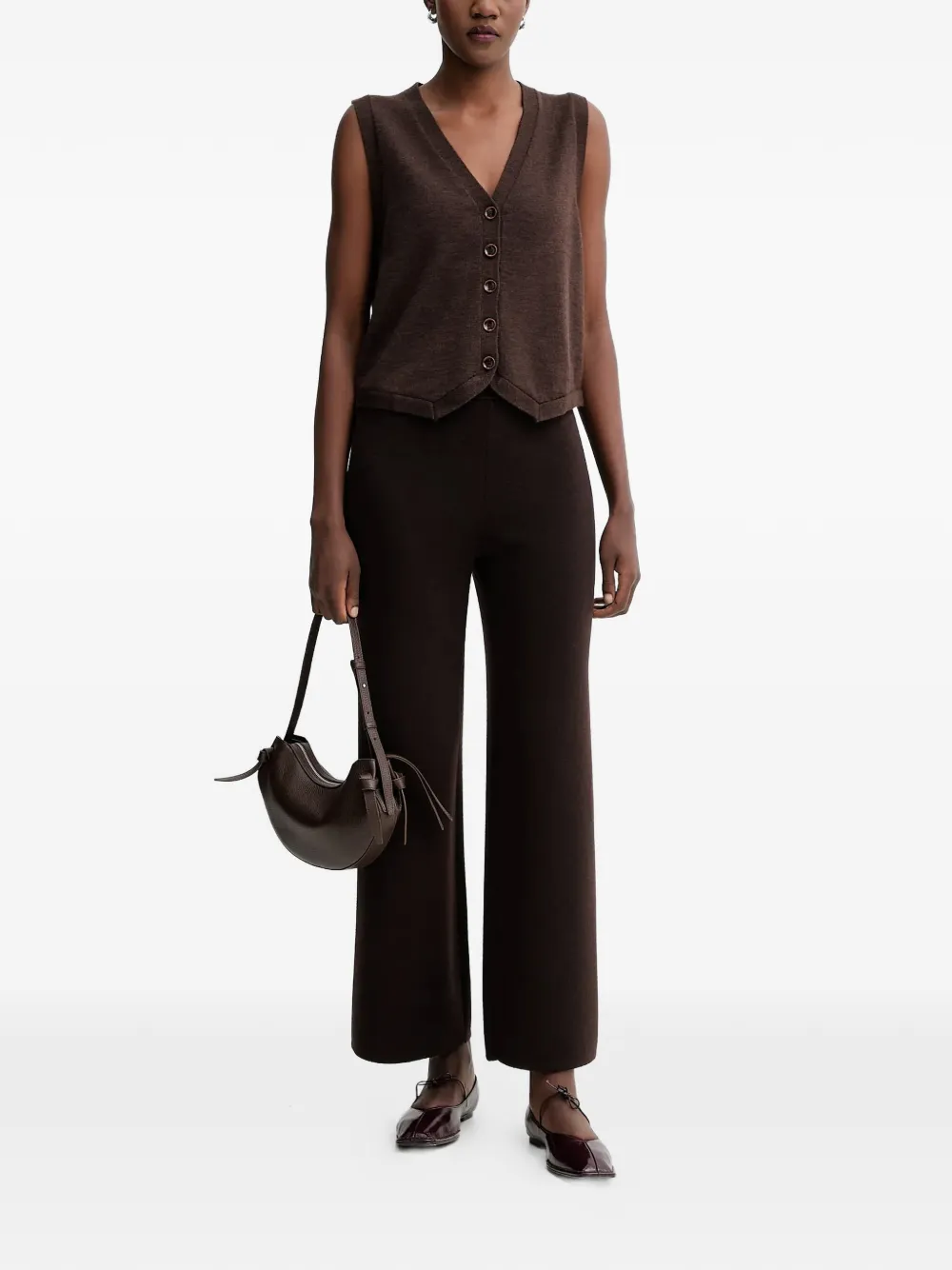 Sessùn top tejido con cuello en V | Tops tejidos | Image 2