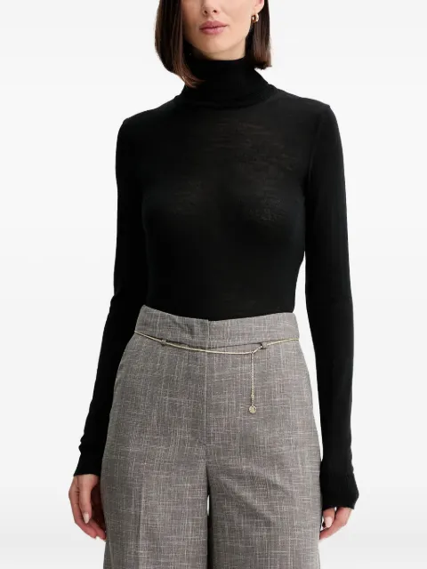 SIMONA CORSELLINI top con cuello de tortuga