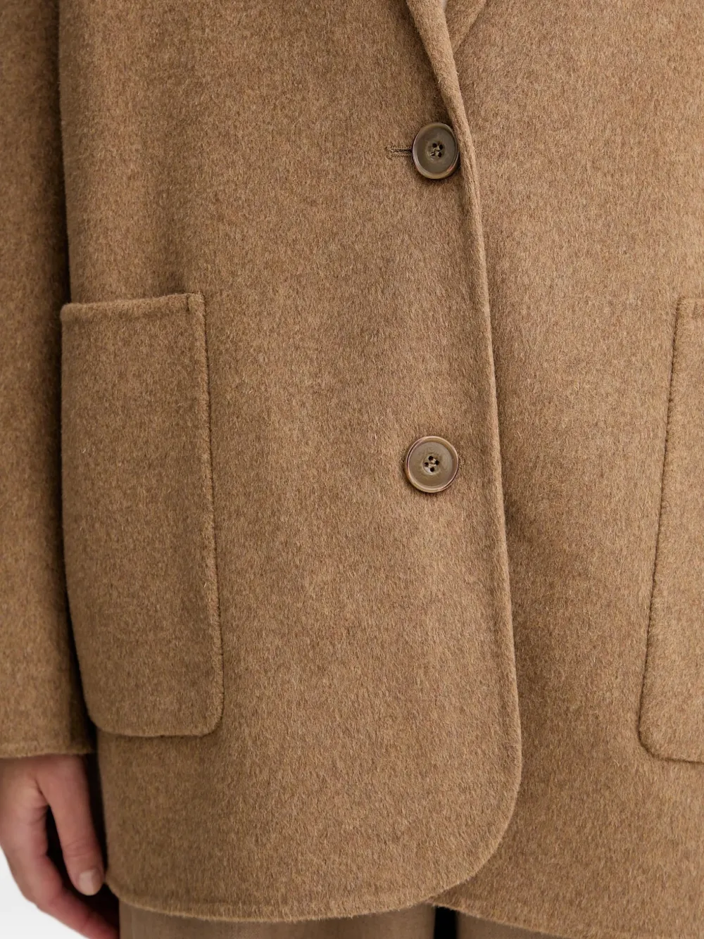 Sessun Wool Blend Single-breasted Blazer In Multi