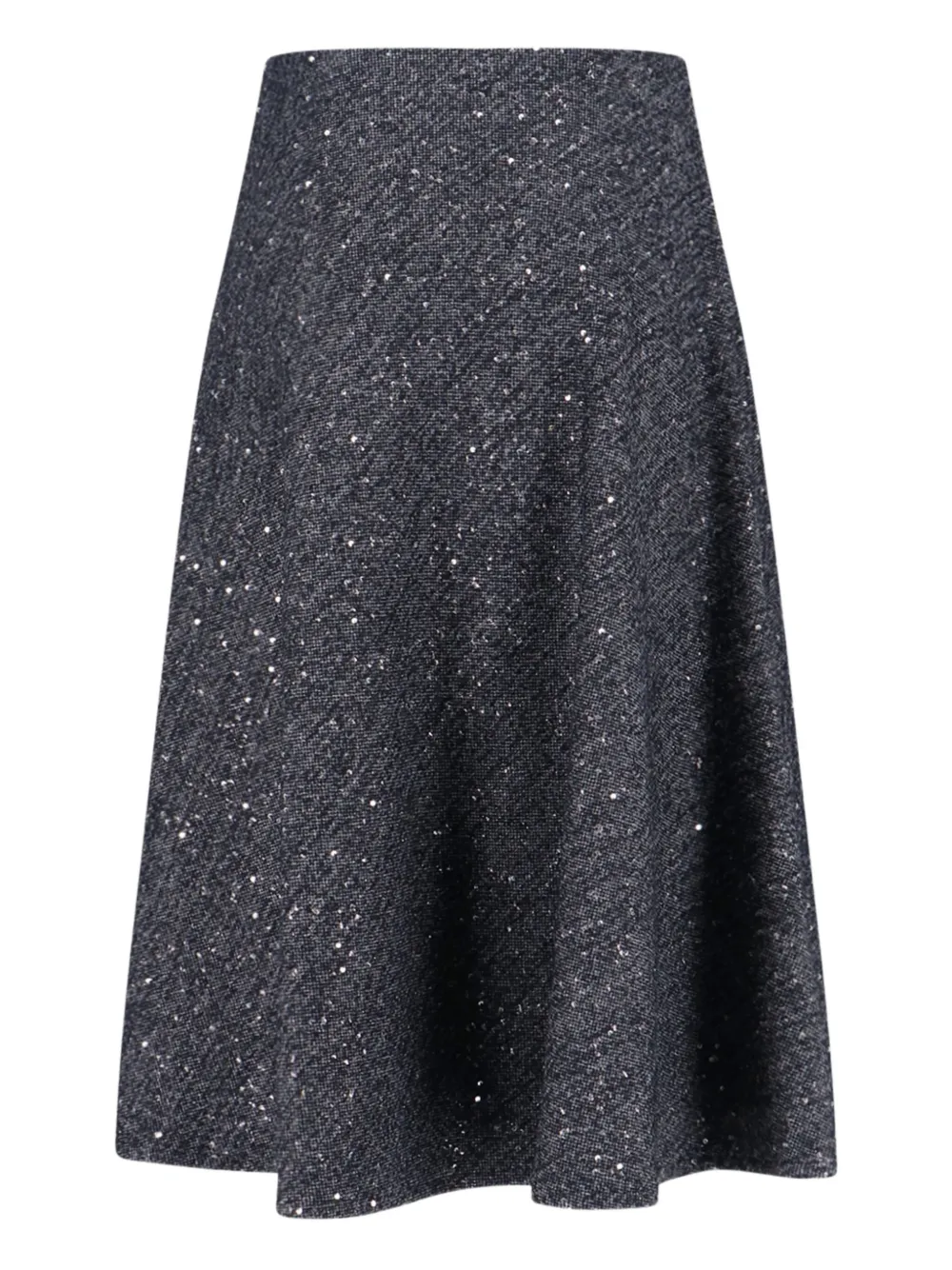 Tagliatore sequin midi skirt - Grijs