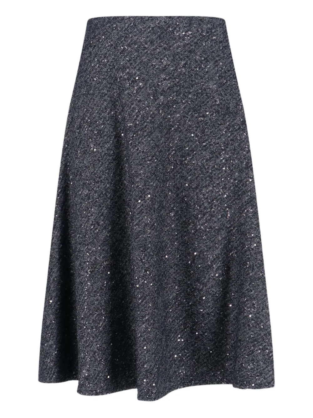 Tagliatore sequin midi skirt | Grey | Image 1