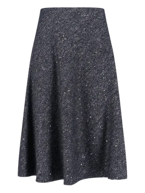 Tagliatore sequin midi skirt
