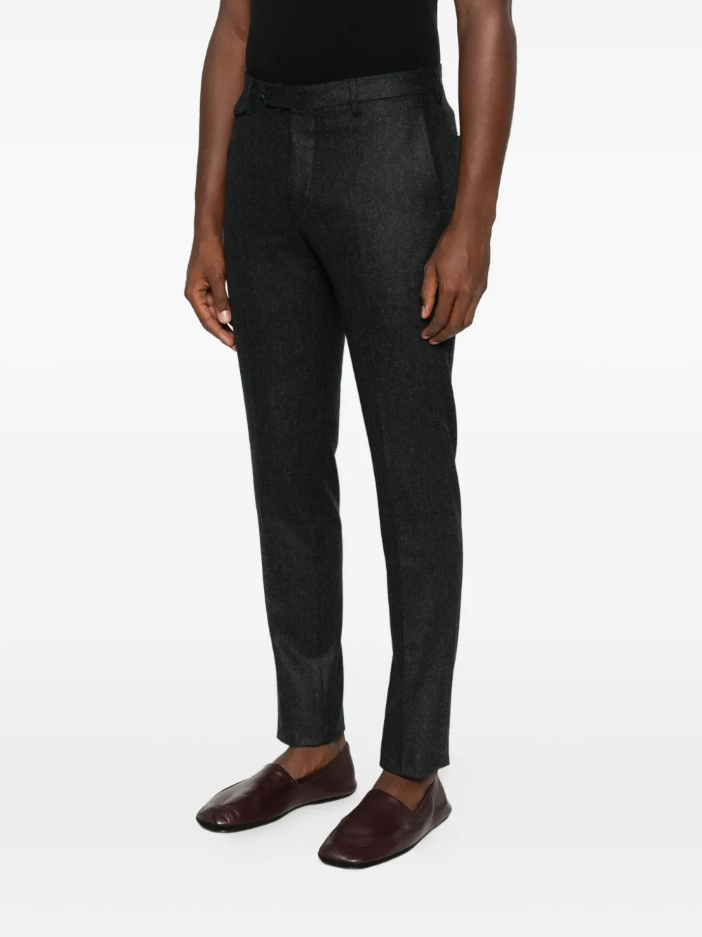 Tagliatore Straight broek Grijs