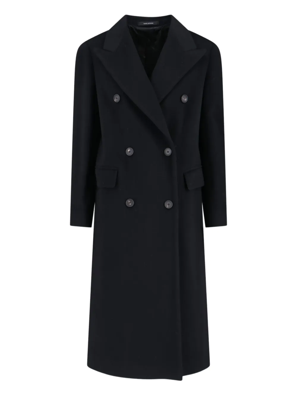 Tagliatore Jole double-breasted coat | Black | Image 1