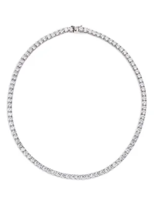Swarovski Matrix Tennis ネックレス | シルバートーン | FARFETCH JP