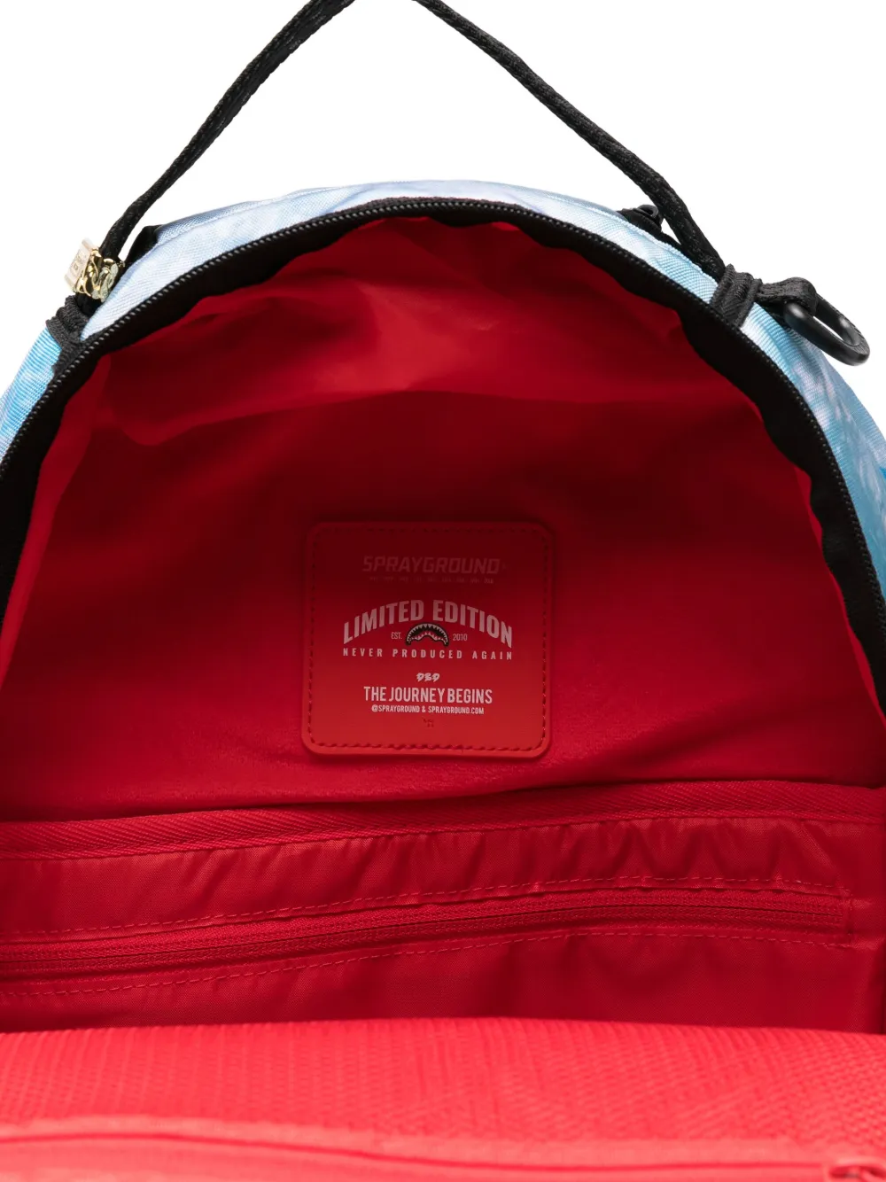 sprayground kid Rugzak met ruimteschip-print Blauw