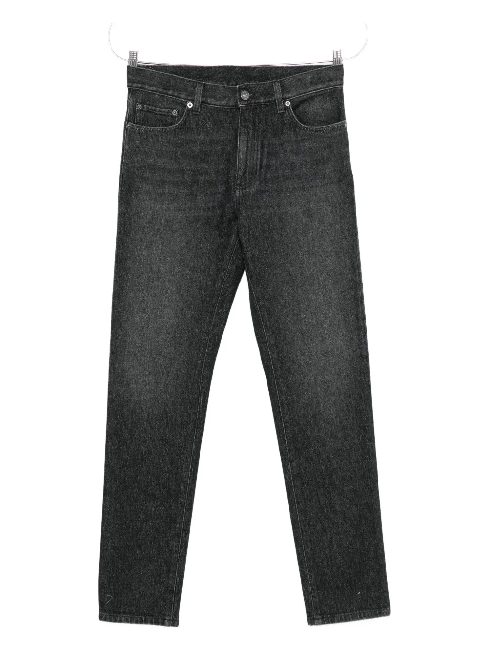 Zegna Stretch-cotton Jeans In Black