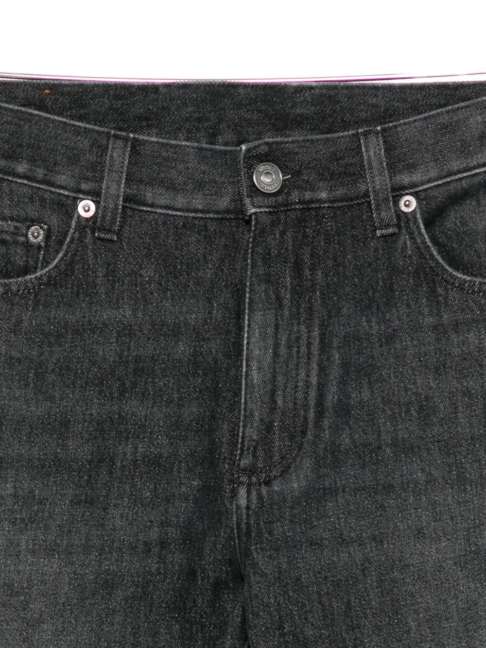 Zegna Stretch-cotton Jeans In Black