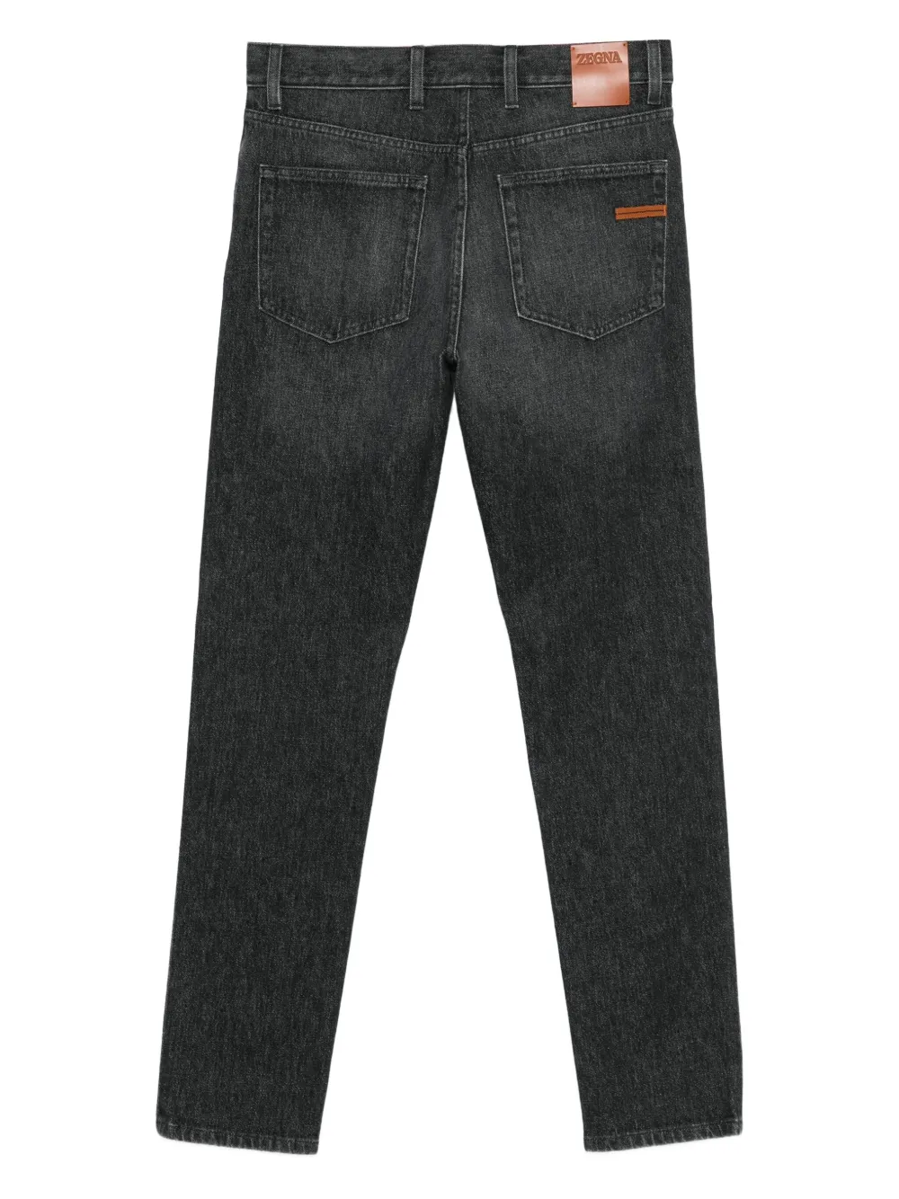 Zegna Stretch-katoenen jeans - Zwart