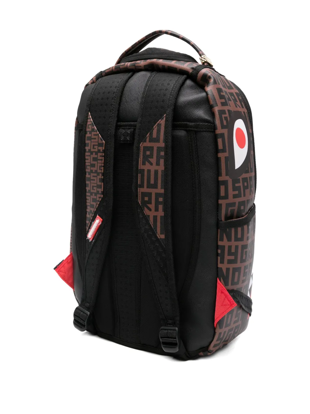 Sprayground Kid Shark-graphic Backpack In Brown