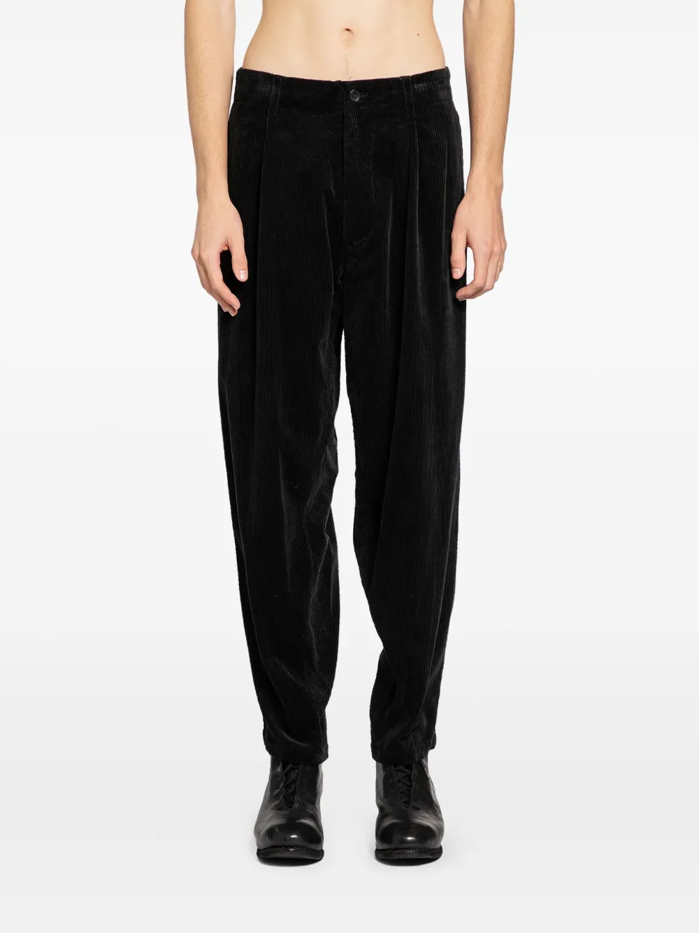 Y-3 side-zip trousers | Black | Image 1