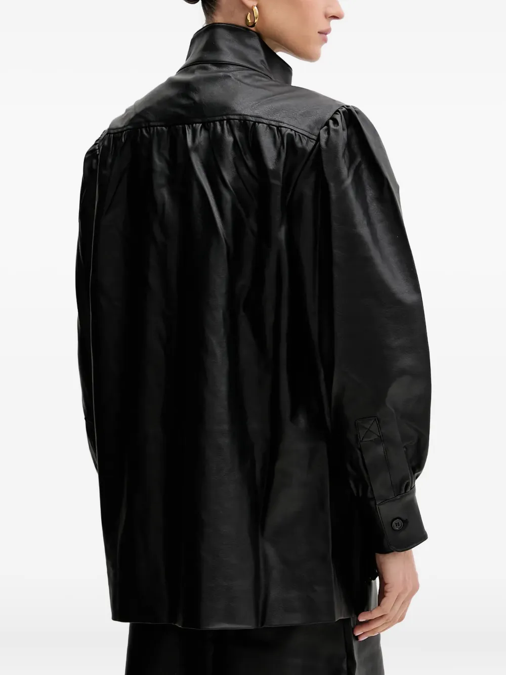  Bardot Clements Faux-leather Jacket - Black 