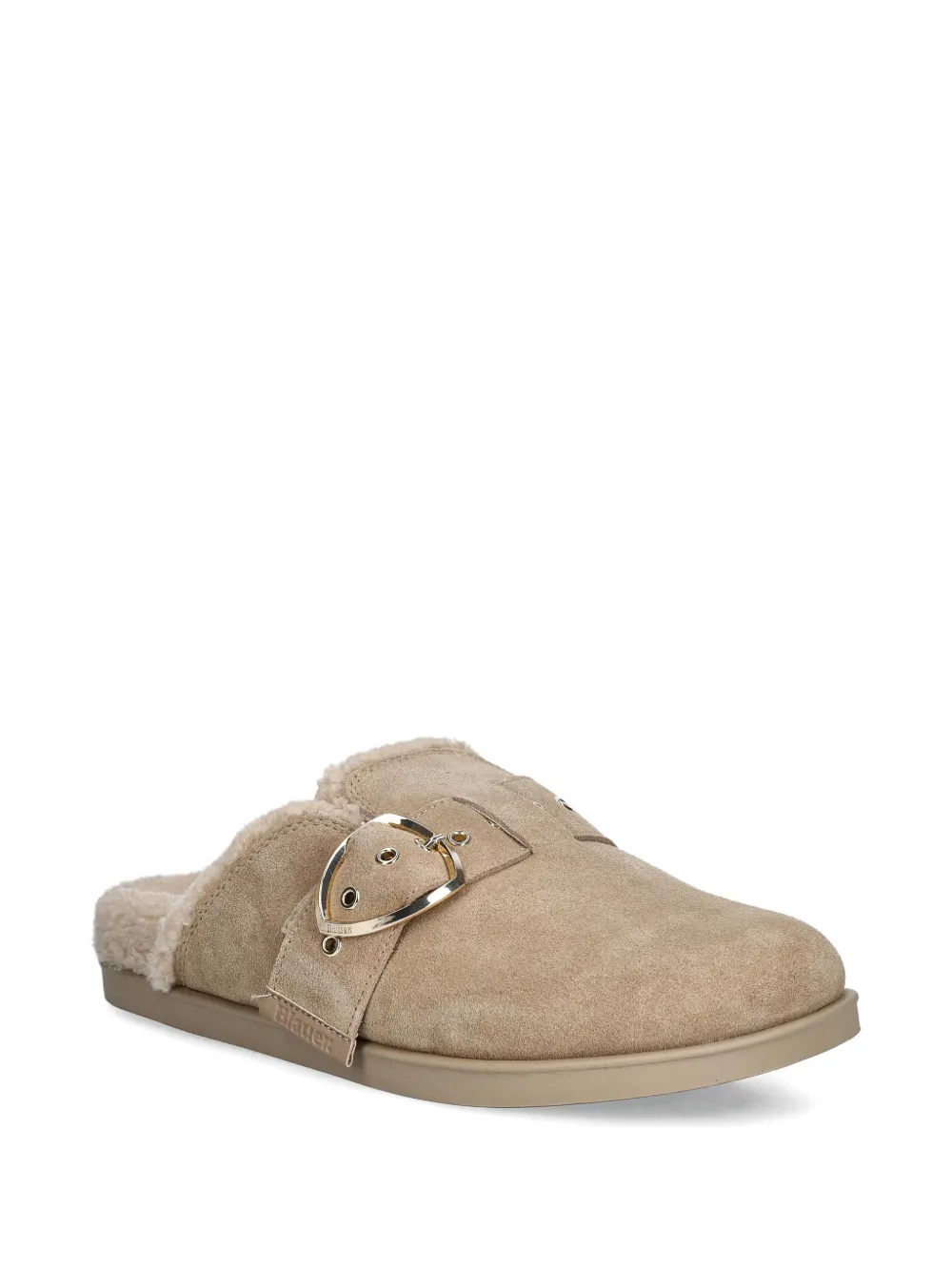 Blauer Glade buckle-detail loafers - Beige