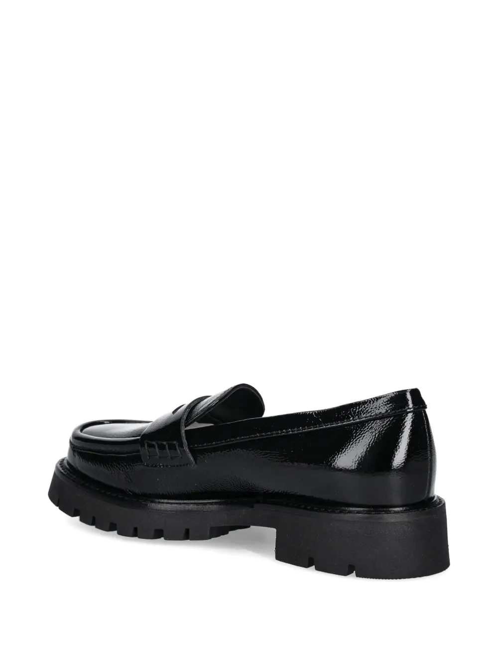 Baldinini Penny loafers met plateauzool Zwart