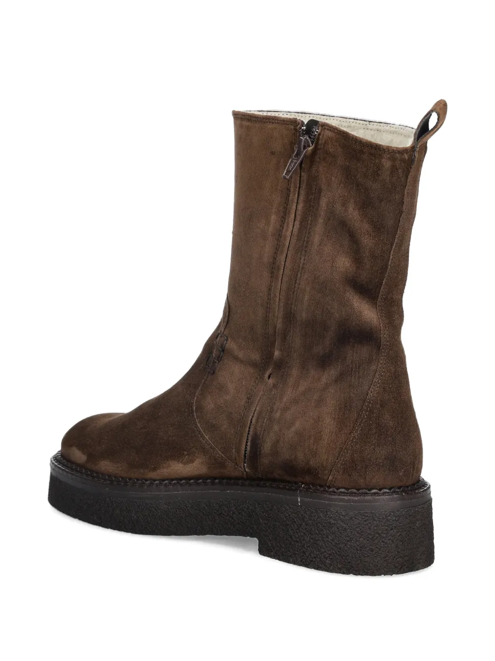 BILLI BI Enkellaarzen met rits Bruin