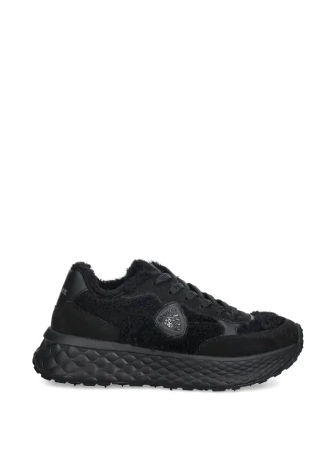 Blauer Lynn textured panelled sneakers