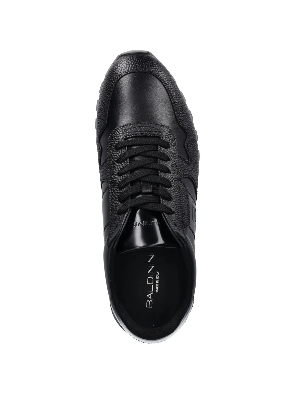 Baldinini Sneakers met logo-reliëf Zwart